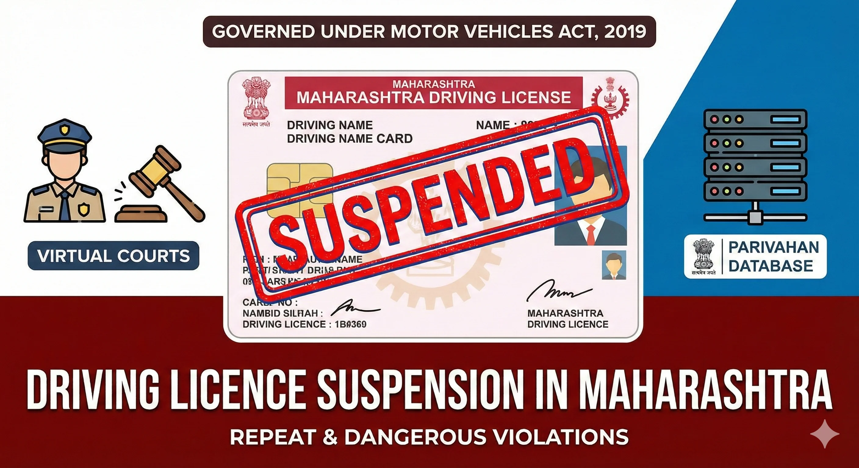 Maharashtra Licence Suspension